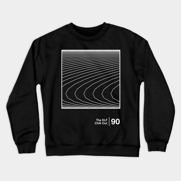 Chill Out / Minimalist Graphic Artwork Crewneck Sweatshirt by saudade